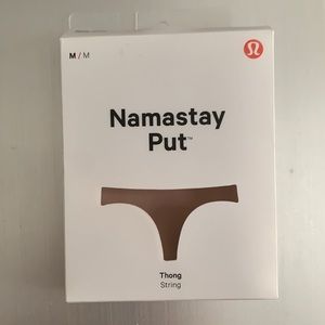 Lululemon Namastay Put Thong Size M